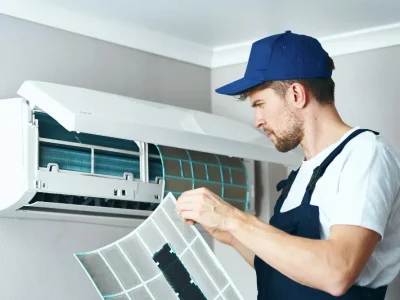 man-repair-cleaning-air-conditioner-worker-home